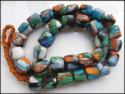 尼泊爾手工古法琉璃雪弗萊琉璃，直徑約：0.7cm，厚約：0. -2247 歷史價格詳細信息