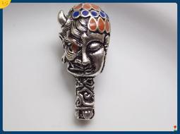 【雅之賞】 *特賣*復古藏銀 金剛杵 吊墜 (2個1組) ~291 歷史價格詳細信息