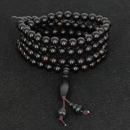 沉水黑檀木18顆手持佛珠念珠唸佛珠手串菩提十八顆男士女款 歷史價格詳細信息