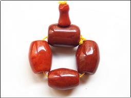 藏傳紅瑪瑙牛角天珠。珠子老氣感十足 包漿醇厚 風化細膩 風化20389 歷史價格詳細信息