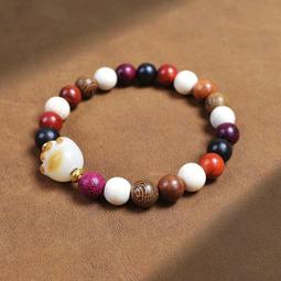 佛珠手串 天然佛珠正品黃瑪瑙玉髓項鏈十二生肖本命佛八大守護神吊墜男女款掛件飾品 歷史價格詳細信息