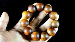 [福田工藝]罕見台灣肖楠蟾蜍皮釘仔瘤水磨聞香念珠/特極重油[沉水級]20mm11子51.2g[肖釘5] 歷史價格詳細信息