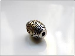 花帽 藏銀 藏銀配件 古銀 手鍊配件 串珠 diy 材料 編織手環 串珠手鍊 克羅心 銀飾許願祈福手衝浪繩【S-403】 歷史價格詳細信息