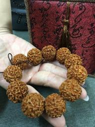 佛珠天然稀有巨型大尺寸菩提手串白玉菩提根老型桶佛珠男女繞指柔盤玩 歷史價格詳細信息