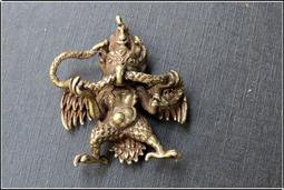 【雅之賞|佛教|藏傳文物】西藏色拉寺心想事成咒輪護身符吊墜~040422 歷史價格詳細信息