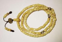 --般若軒--骨唸珠(10mm)+珊瑚+金剛杵-- 佛珠質地溫潤飽滿 #502-11 歷史價格詳細信息