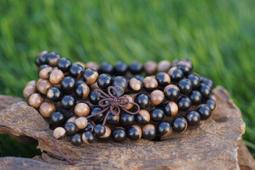 阿木小舖~陰沉金絲楠木桶珠項鍊 手鍊 念珠 佛珠 108顆6mm(250含運)60838 歷史價格詳細信息