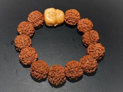 尼泊爾金剛菩提子藏式文玩手串五瓣紅皮滿沉水佛珠手鏈 歷史價格詳細信息