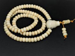 108顆7.5mm( 新礦 )半蜜雞油黃花蜜蠟手鍊.唸珠.佛珠一條 歷史價格詳細信息