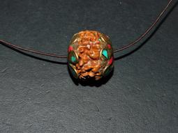 尼泊爾金剛菩提子藏式文玩手串五瓣紅皮滿沉水佛珠手鏈 歷史價格詳細信息