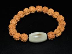 尼泊爾金剛菩提子藏式文玩手串五瓣紅皮滿沉水佛珠手鏈 歷史價格詳細信息