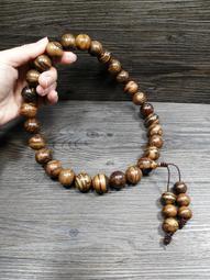 印尼花奇楠手鏈108顆沈香木佛珠手串男女情侶款檀香念珠流行首飾 歷史價格詳細信息