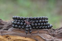 阿木小舖~黑檀木項鍊/手鍊 念珠 佛珠 手串108顆~6mm(178含運)60038 歷史價格詳細信息