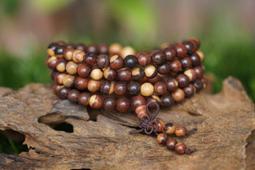 阿木小舖~黑檀木項鍊/手鍊 念珠 佛珠 手串108顆~6mm(178含運)60038 歷史價格詳細信息