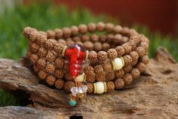 阿木小舖~巴西貓眼紫檀木加葫蘆項鍊 手鍊念珠佛珠108顆8mm~(230含運)500425 歷史價格詳細信息