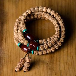 藏式佛手小金剛五爪金龍玄武紋三紅108顆手串原籽佛珠脖掛項鏈 歷史價格詳細信息