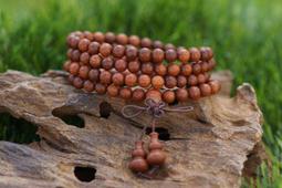 阿木小舖~紫檀柳陰陽木手鍊 念珠 佛珠 手串20mm(190含運)500352 歷史價格詳細信息