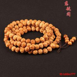 【木木飾品】桃木108多圈祥云手鏈情侶男女本命年文藝民族風飾品 歷史價格詳細信息