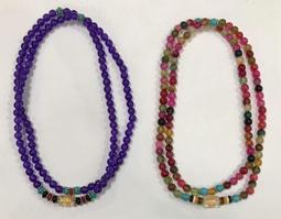 【弘真宗教文物】七彩玉髓佛珠、硨磲佛珠、瑪瑙佛珠、黃玉佛珠 念珠 歷史價格詳細信息