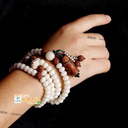 甄選✨白玉菩提手錬 炭燒貓爪手鍊 文玩手串 佛珠 念珠 手珠 招保平安 辟邪手串 歷史價格詳細信息