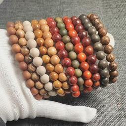 【木木飾品】8mm天然綠檀木手串女生可愛菩提炭燒貓爪貓咪小清新氣質手繩女 歷史價格詳細信息