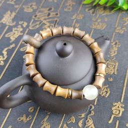 【木木飾品】綠檀手串手鏈佛珠木珠檀木菩提念珠圣檀木男女手持香木檀香沉水老 歷史價格詳細信息