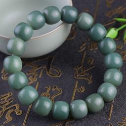 佛珠手串 天然佛珠天然墨西哥全綠眼全紫眼黑曜石男女款單圈手鏈手串批發支持代發 歷史價格詳細信息