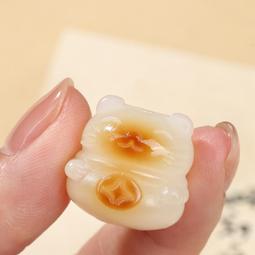 白玉菩提手串雕刻炭燒爪手錬學生盤玩繞指柔男女文玩菩提根飾品 歷史價格詳細信息