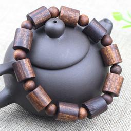 沉香木手串木質手鐲十二生肖文玩復古風竹節手把件圓環木鐲子男女 歷史價格詳細信息