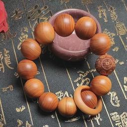 【木木飾品】崖柏手串木質文藝復古手串男檀香禪意民族風佛珠 歷史價格詳細信息