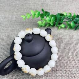 爪菩提手串~精工大尺寸奶白炭燒爪爪手錬天然文玩佛珠男女盤玩 歷史價格詳細信息