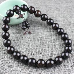 沉水黑檀木18顆手持佛珠念珠唸佛珠手串菩提十八顆男士女款 歷史價格詳細信息