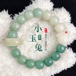 原生態綠陰菩提根手串繞指柔文玩手串炭燒菩提跑環國潮民族風手持 歷史價格詳細信息