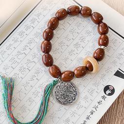 精工紫金鼠直切桶光珠手串招財鼠菩提子男女繞指柔文玩佛珠 歷史價格詳細信息