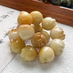 爪菩提手串~精工大尺寸奶白炭燒爪爪手錬天然文玩佛珠男女盤玩 歷史價格詳細信息