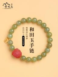 普陀山天然紅紋薔薇石手鏈桃花極細手鏈送閨蜜女友本命年生日禮物 歷史價格詳細信息