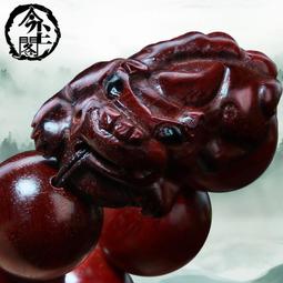小葉紫檀木雕知足常樂手把件紅木木雕知足常樂掛件把件送禮佳品 木雕工藝 招財擺件  數碼3C 歷史價格詳細信息
