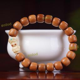 檀香手串 女款秀氣情人節禮物竹節型閨蜜印度老山檀南紅手鏈 歷史價格詳細信息