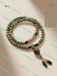 天然綠檀木手串女款S925銀12生肖屬龍年本命年手串男盤玩佛珠手錬 歷史價格詳細信息