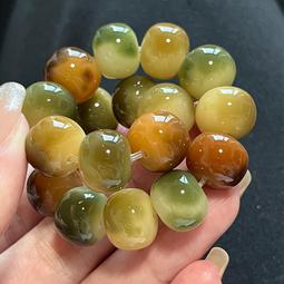 玉化老料白玉菩提根手串女繞指柔學生文玩菩提子佛珠盤玩手鍊 歷史價格詳細信息