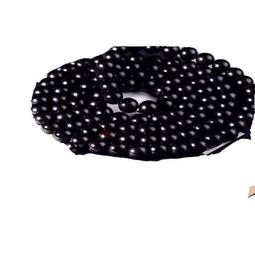 【木木飾品】沉水黑檀木18顆手持佛珠念珠念佛珠手串菩提十八顆念經男士女款 歷史價格詳細信息