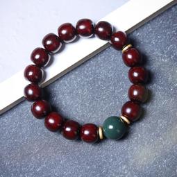 男佛珠 男手串 正宗印度邁索爾老山檀沉水紅肉108文玩手串2.0檀香木手鏈男女款鏈 歷史價格詳細信息