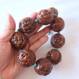 [六順民藝]木雕--紅檀木念珠 歷史價格詳細信息