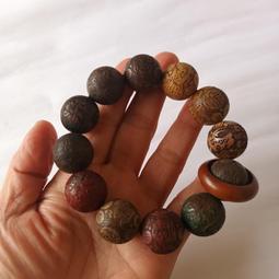 [六順民藝]木雕--紅檀木念珠 歷史價格詳細信息