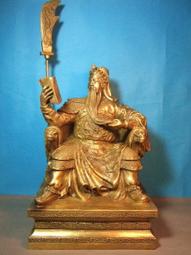 銅雕關公韋陀掐絲錦雕加金工藝品佛像家居裝飾武擺件 歷史價格詳細信息