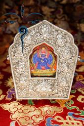 【大威德金剛】PVC 雙面 佛卡 唐卡 佛教 [11010] 歷史價格詳細信息