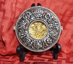 金法 面東大威德金剛 隨身攜佩帶護身精銅鎏銀嘎屋 31-7 歷史價格詳細信息