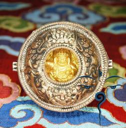 金法 如法裝臟八種聖物法寶圓滿，隨身攜佩帶純銅大圓雙面 十字杵 嘎屋 歷史價格詳細信息