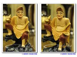 【九龍佛具】濟公活佛 濟公 蓮座濟公師父 濟癲﹝高級樟木 一尺六高﹞佛桌神桌佛櫥佛聯神明彩公媽龕佛俱用品批發@台北板橋 歷史價格詳細信息