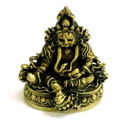 綠財神畫像 佛像畫 雙面塑封 相紙塑封 密宗唐卡相框水晶擺臺 唐卡 佛畫 歷史價格詳細信息